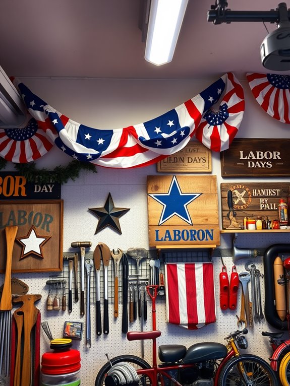 selecting labor day decor