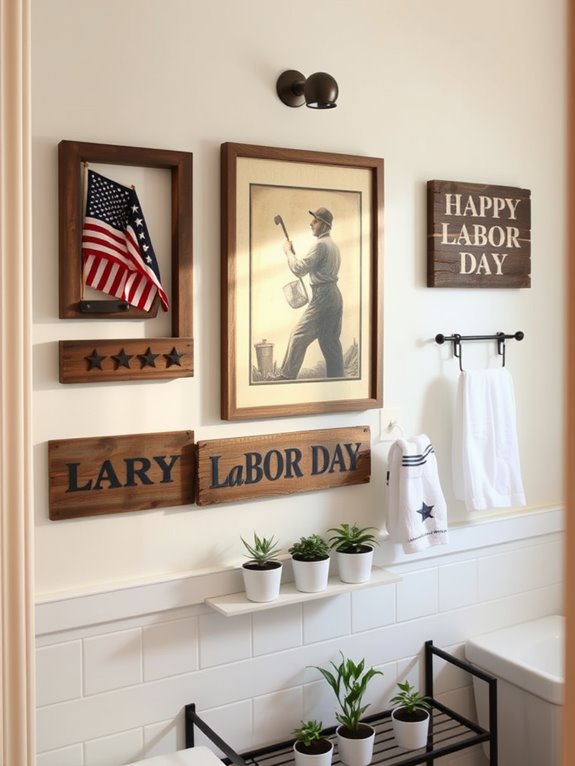 selecting labor day decor