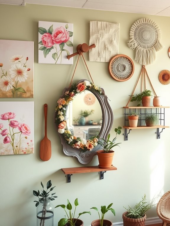 selecting spring basement decor