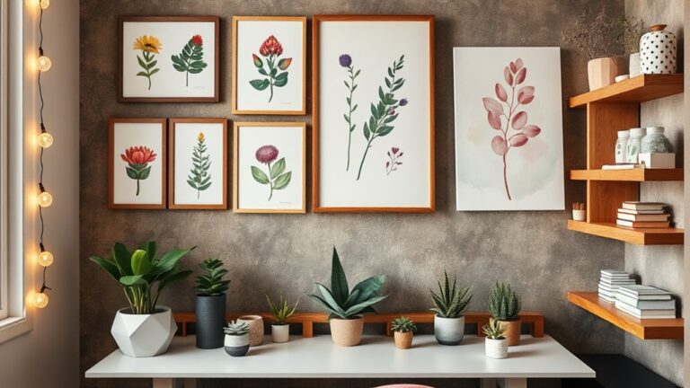 small space wall decor