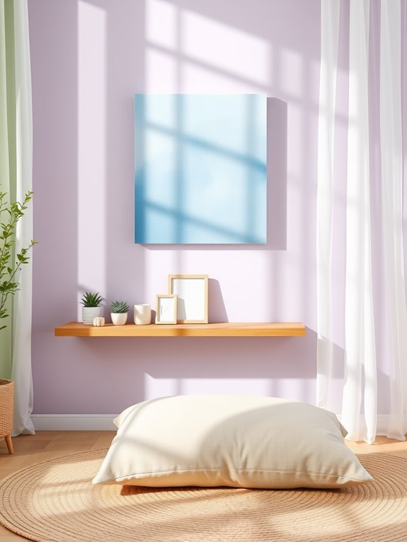 soothing wall color selection