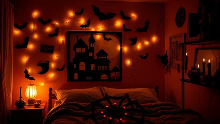 spooky bedroom decor ideas