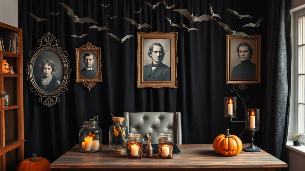 spooky wall decor ideas