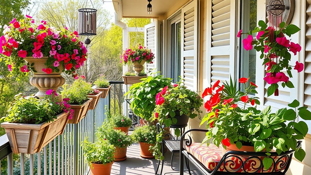 spring balcony wall decor