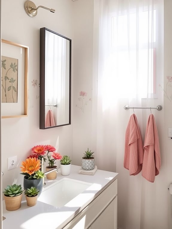 spring bathroom decor considerations