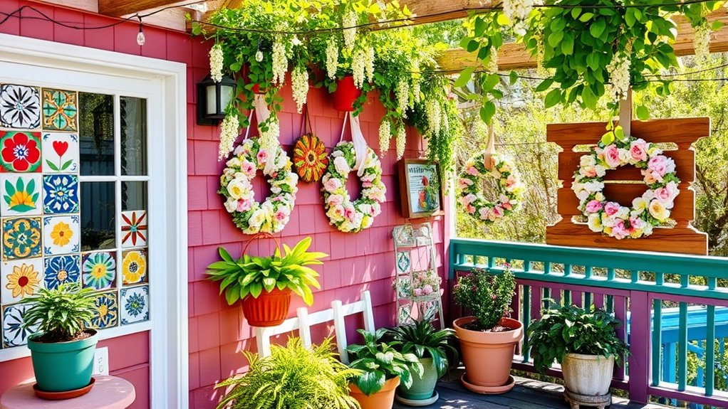 spring deck wall decor