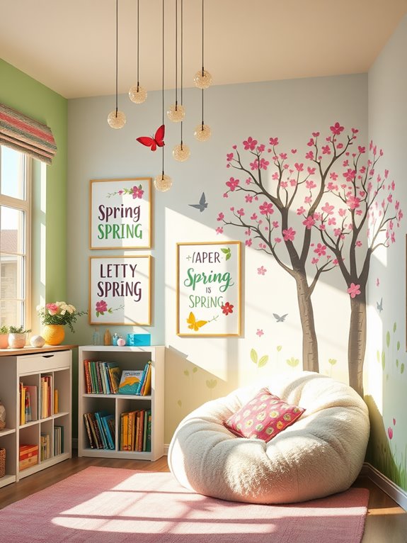 spring inspirational quote posters