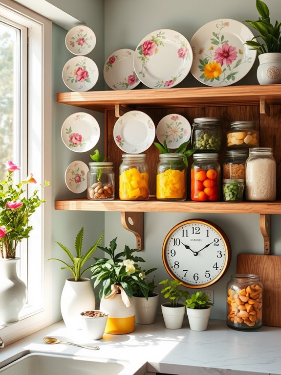 spring pantry wall decor considerations