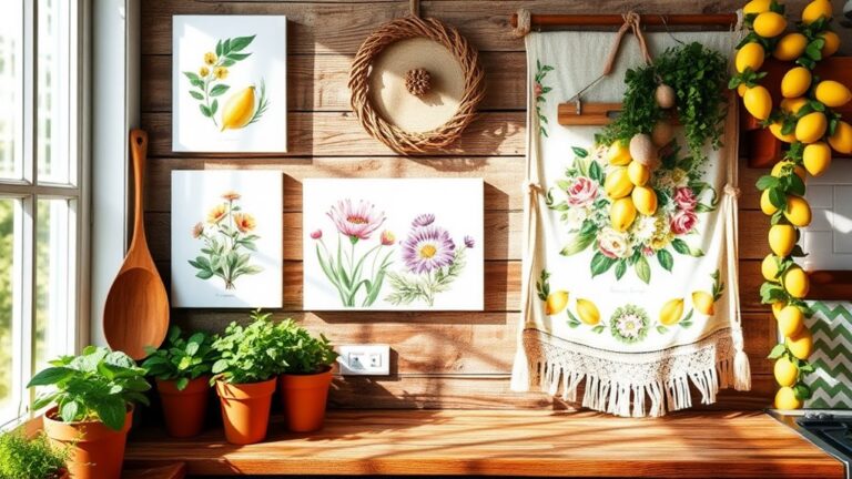 spring themed kitchen decor ideas