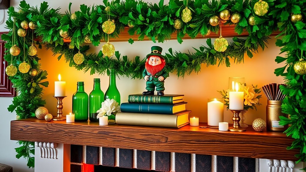 st patrick s day mantel ideas