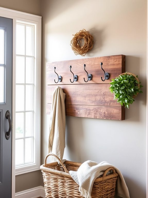 stylish and practical coat racks