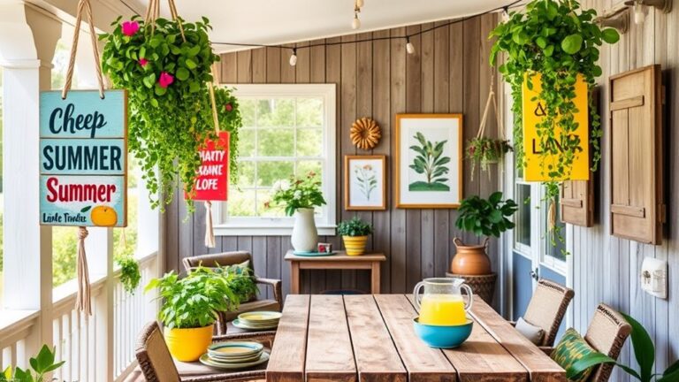 summer back porch decor ideas