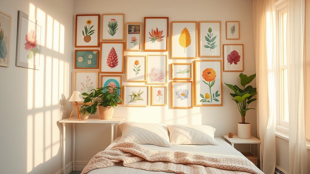 summer bedroom wall decor