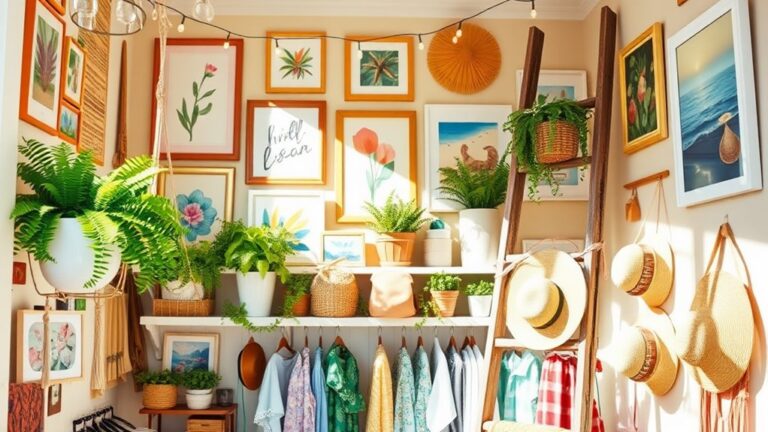 summer closet decor ideas