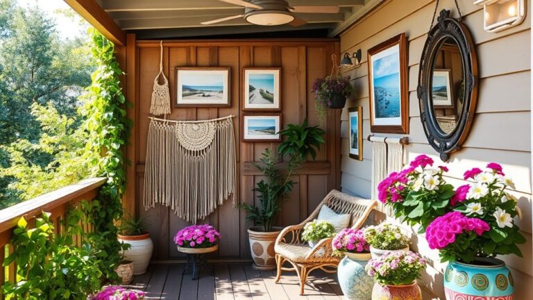 summer deck wall decor