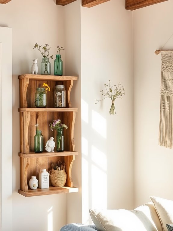 sustainable repurposed wooden storage