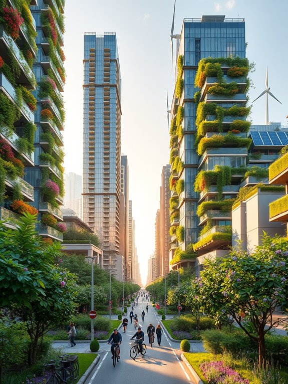 sustainable urban green integration