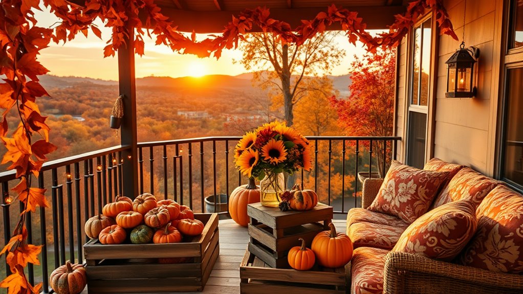 thanksgiving balcony wall decor