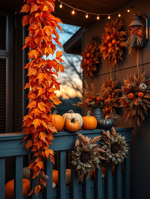 thanksgiving balcony wall decor