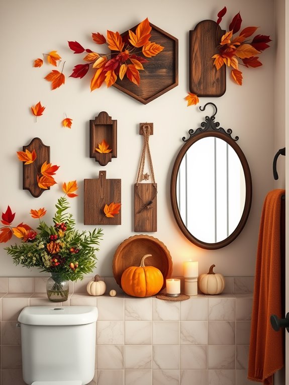 thanksgiving bathroom decor selection