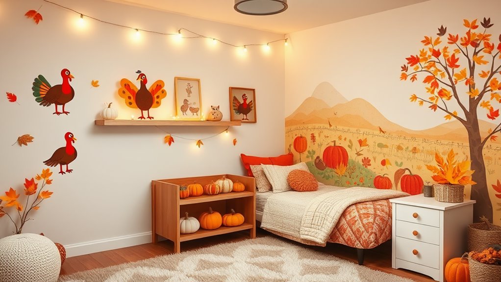 thanksgiving children s bedroom decor