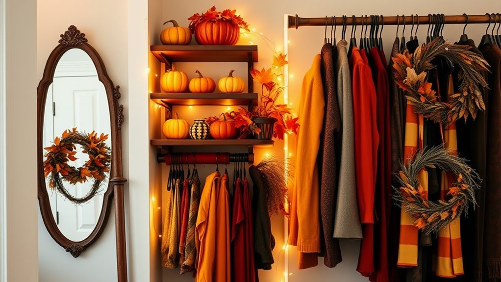 thanksgiving closet wall decor