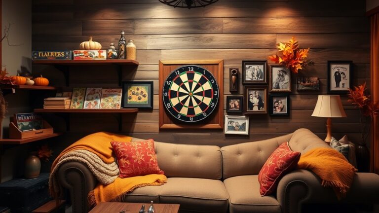 thanksgiving game room decor