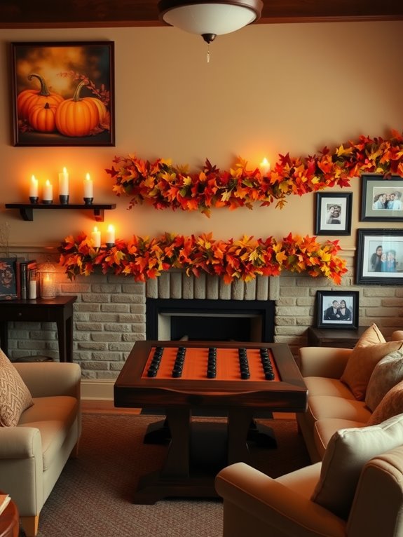 thanksgiving game room decor