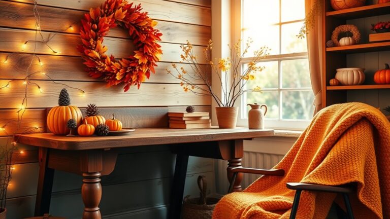 thanksgiving home office decor