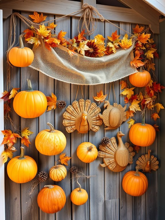 thanksgiving shed wall decor