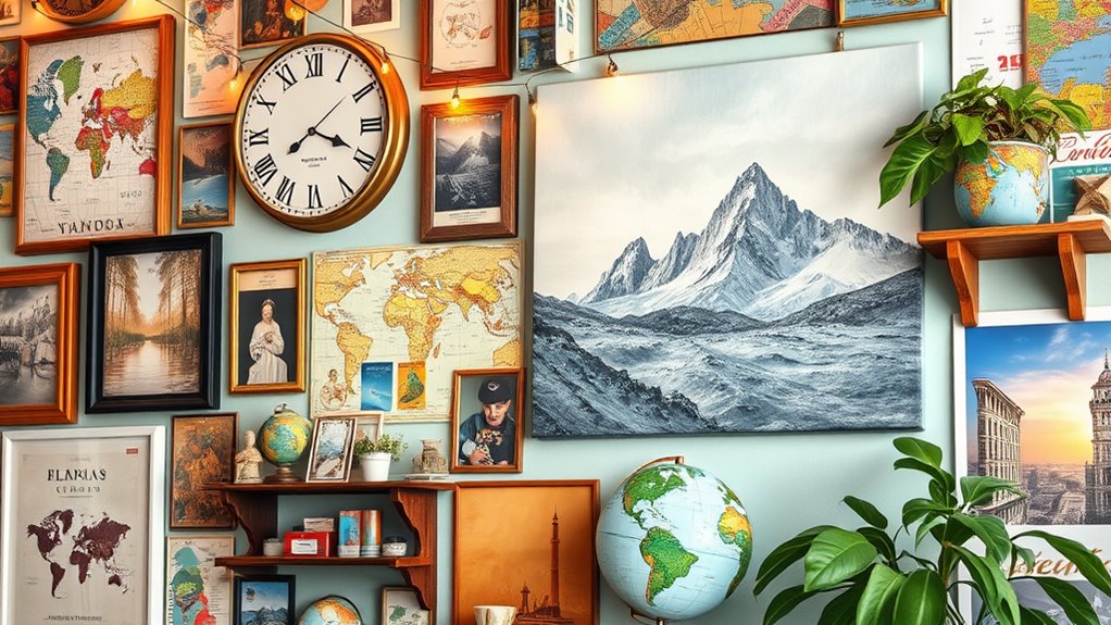 travel themed wall decorations