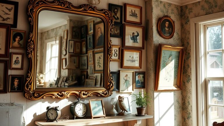 unique vintage wall ideas