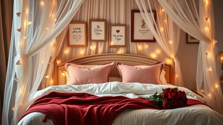 valentine s day bedroom decor