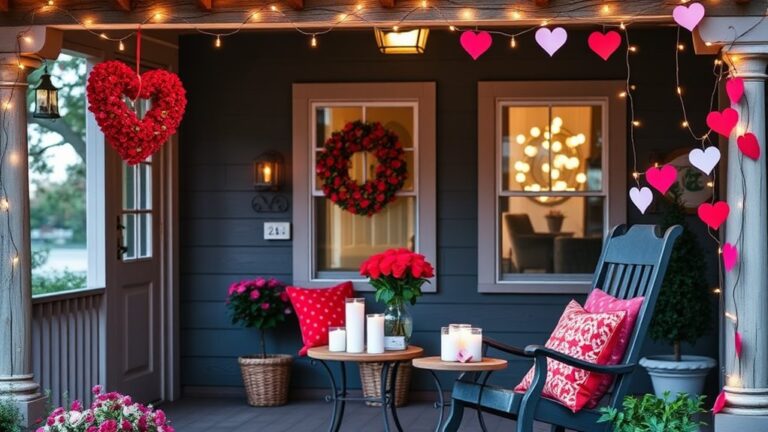 valentine s day porch decor