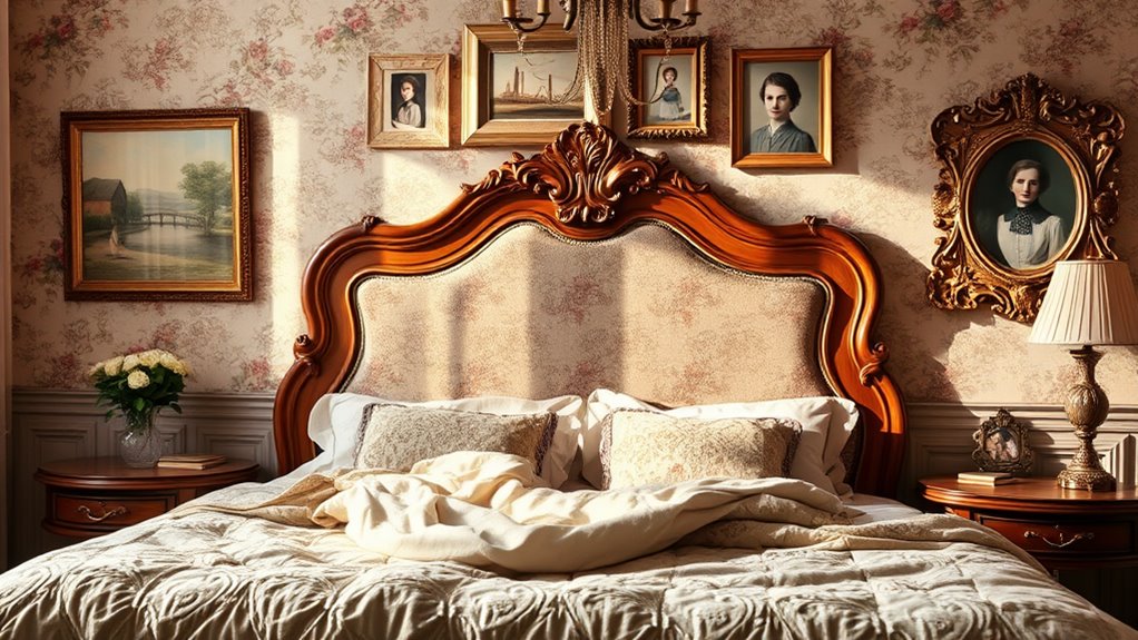 vintage bedroom wall decor