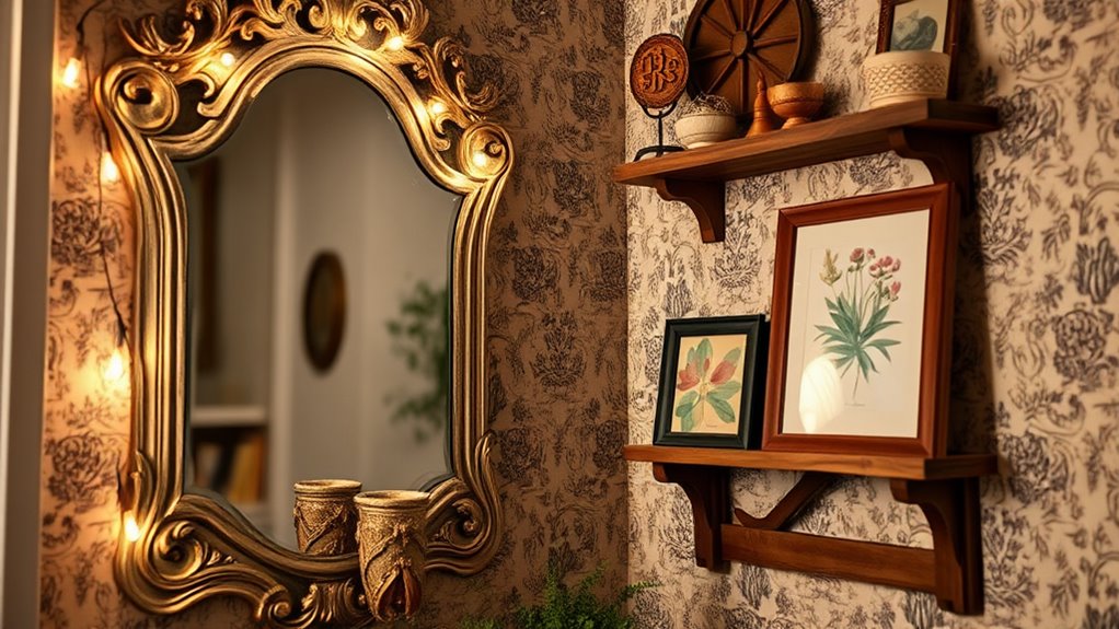 vintage decor for small spaces