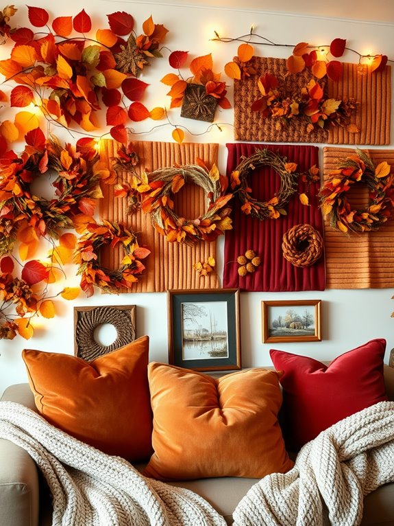 warm tones and textures