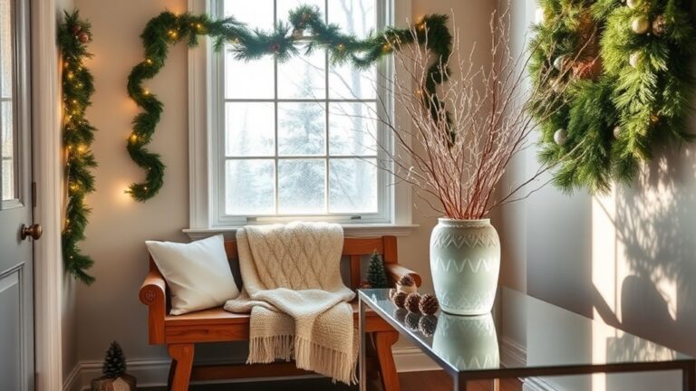 winter entryway decor ideas