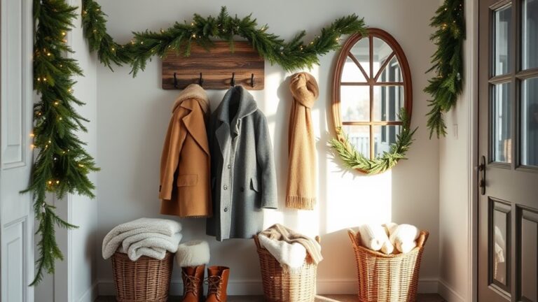 winter entryway decor ideas