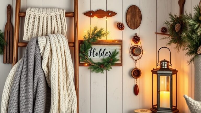 winter farmhouse wall decor