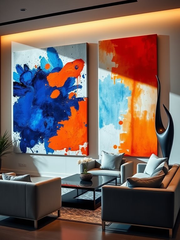 abstract art enhances modernity