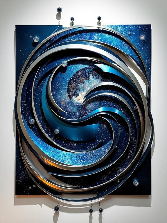 abstract cosmic artistry unleashed