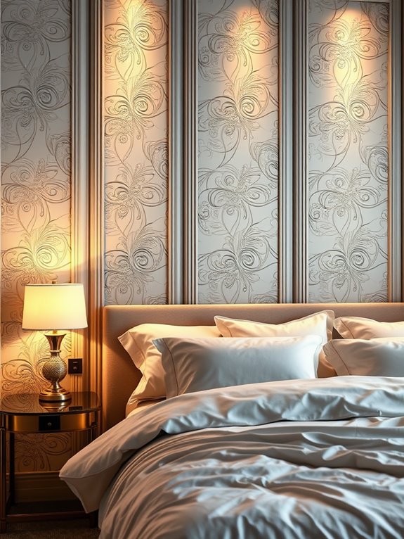 add stylish wall coverings