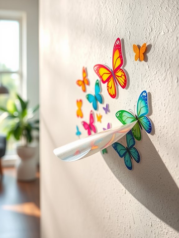 adhesive technology for wall clings