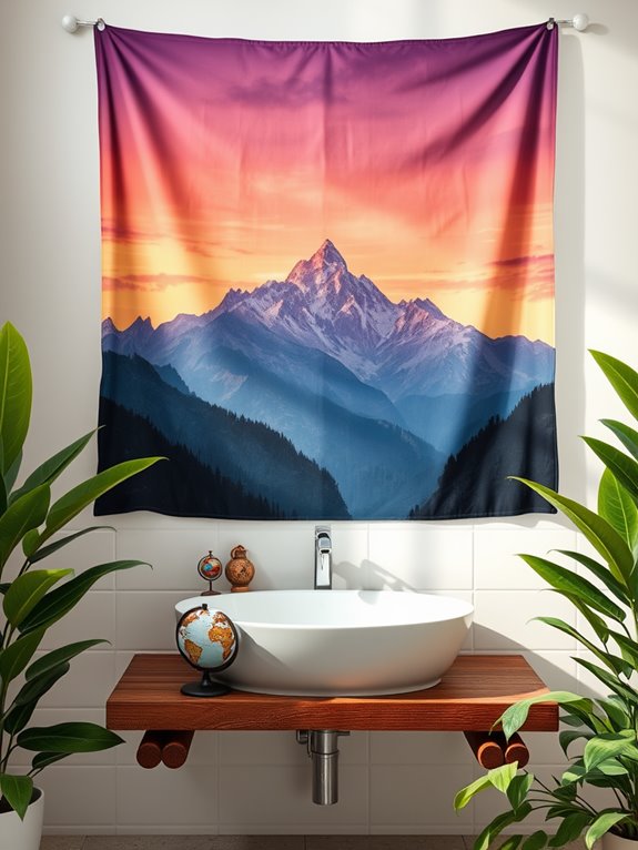 adventure inspired wall hangings