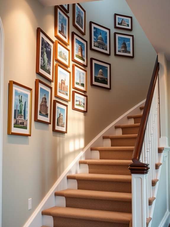 american landmark framed prints