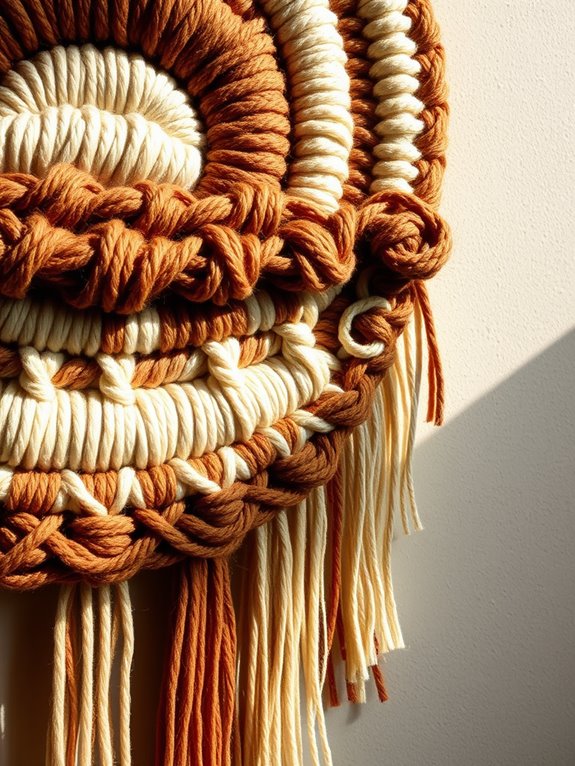 artistic woven wall decor