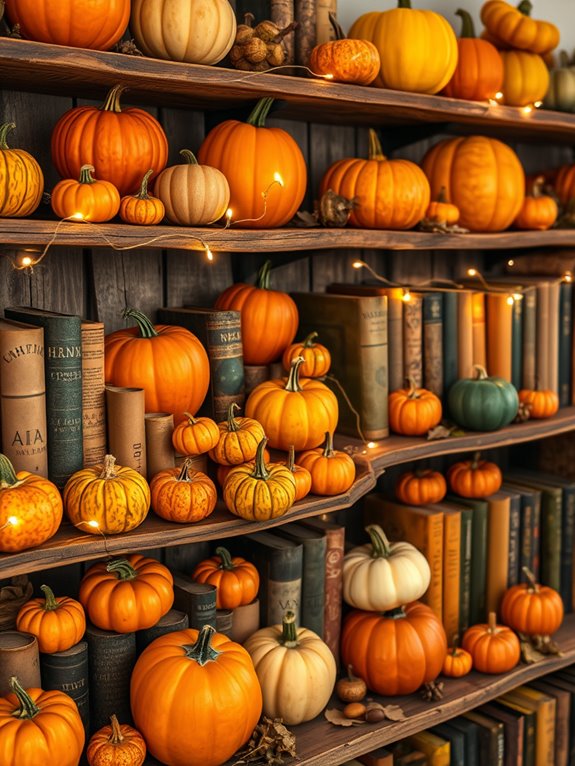 autumn harvest display centerpiece