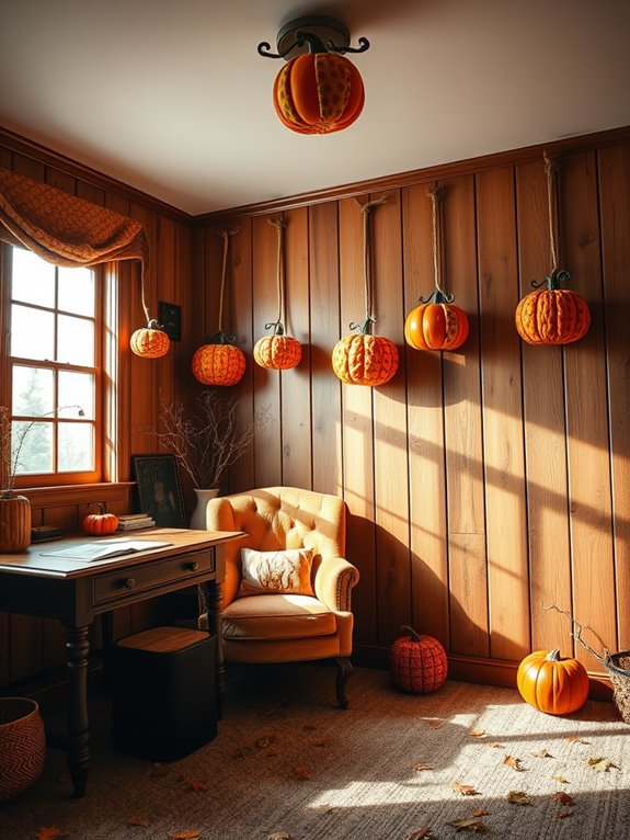 autumn themed decorative wall art