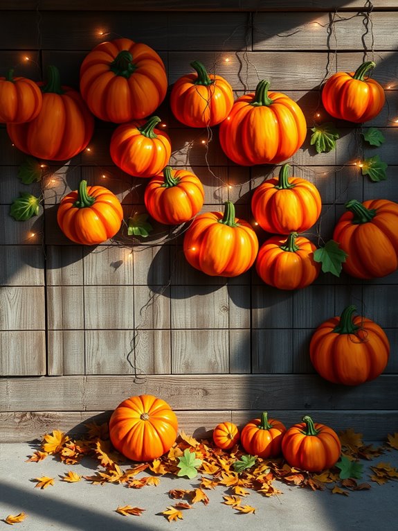autumn themed wall decoration